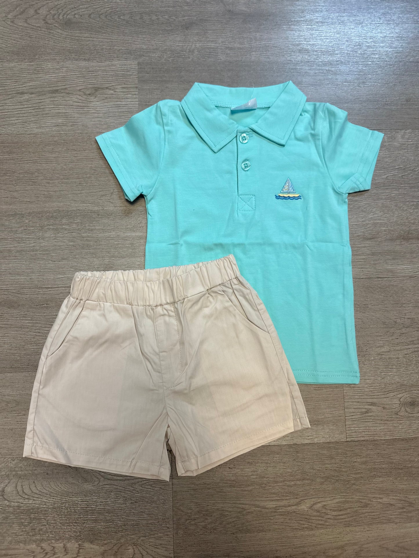 Castaway Polo Boy Set